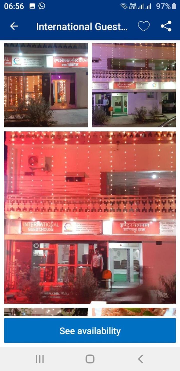 International Hotel In Gorakhpur Buitenkant foto